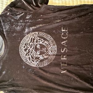 Authentic Large Velour Versace tee
